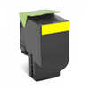 Lexmark CS310, CS410, CS510 Toner Jaune Remanufacturé Lexmark CS310, CS410, CS510 Toner Jaune Remanufacturé