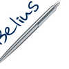 STYLO-BILLE BELIUS ATOM STEEL RÉTRACTABLE 1MM ENCRE BLEUE STYLO-BILLE BELIUS ATOM STEEL RÉTRACTABLE 1MM ENCRE BLEUE