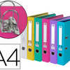 CLASSEUR LEVIER LIDERPAPEL A4 DOCUMENTA CARTON REMBORDA 1,9MM DOS 52MM RADO MATALLIQUE COLORIS ASSORTIS TRENDING CLASSEUR LEVIER LIDERPAPEL A4 DOCUMENTA CARTON REMBORDA 1,9MM DOS 52MM RADO MATALLIQUE COLORIS ASSORTIS TRENDING