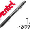 STYLO-BILLE PENTEL WOW POINTE 1MM RATRACTABLE GRIP CAOUTCHOUC CORPS TRIANGULAIRE ERGONOMIQUE ENCRE COLORIS NOIR STYLO-BILLE PENTEL WOW POINTE 1MM RATRACTABLE GRIP CAOUTCHOUC CORPS TRIANGULAIRE ERGONOMIQUE ENCRE COLORIS NOIR