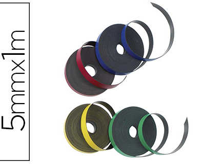 ruban-magn-tique-nobo-id-al-pour-visualiser-projets-processus-plannings-5mmx1m-coloris-assortis-lot-4-unit-s
