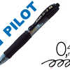 STYLO-BILLE PILOT MINI G2 PIXI ES ACRITURE MOYENNE 0.4MM RATRACTABLE COLORIS NOIR