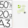 PAPIER Q-CONNECT MULTIFONCTION ULTRAWHITE A3 120G/M2 BLANCHEUR 170 OPACITA 96 RIGIDITA 60 250 FEUILLES