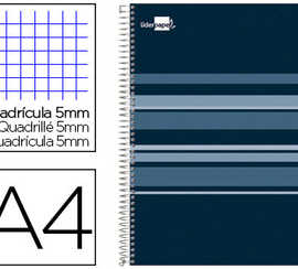 cahier-spirale-liderpapel-clas-sic-a4-210x297mm-160f-60g-m2-quadrillage-5mm-micro-perfor-4-trous-coil-lock-bleu-p-trole