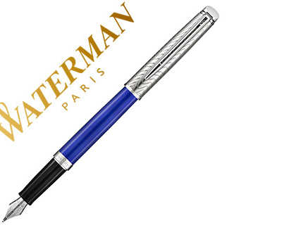 stylo-plume-waterman-hamispher-e-deluxe-blue-wave-ct-pointe-moyenne