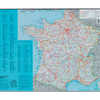 SOUS-MAIN ESSELTE GAOGRAPHIQUE CARTE FRANCE PVC MOUSSE ANTIDARAPANTE 40X53CM