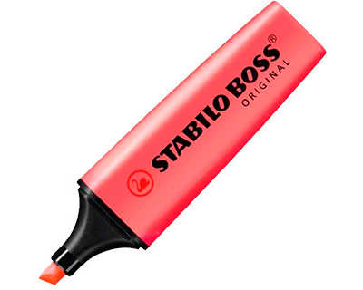 surligneur-stabilo-boss-traca-2-5mm-pointe-biseautae-encre-universelle-base-eau-rasistante-lumiere-coloris-rouge