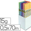 PAPIER CALQUE FOLIA 505X700MM 115G 6 COLORIS ASSORTIS TRANSPARENTS ROULEAU PAPIER CALQUE FOLIA 505X700MM 115G 6 COLORIS ASSORTIS TRANSPARENTS ROULEAU