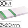 BLOC VENDEUR LIDERPAPEL 2 COUP ONS DATACHABLES 100 FEUILLES 60X135MM PAPIER BLANC BANDE COULEUR COLORIS VERT BLOC VENDEUR LIDERPAPEL 2 COUP ONS DATACHABLES 100 FEUILLES 60X135MM PAPIER BLANC BANDE COULEUR COLORIS VERT