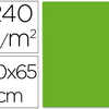 PAPIER CARTONNÉ LIDERPAPEL DES SIN TRAVAUX MANUELS 240G/M2 50X65CM UNICOLORE VERT PAPIER CARTONNÉ LIDERPAPEL DES SIN TRAVAUX MANUELS 240G/M2 50X65CM UNICOLORE VERT