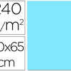 PAPIER CARTONNÉ LIDERPAPEL DES SIN TRAVAUX MANUELS 240G/M2 50X65CM UNICOLORE BLEU CLAIR PAPIER CARTONNÉ LIDERPAPEL DES SIN TRAVAUX MANUELS 240G/M2 50X65CM UNICOLORE BLEU CLAIR