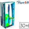 STYLO-BILLE PAPER MATE FLEXIGR IP ALITE ACRITURE LARGE 0.8MM ENCRE DOUCE CORPS CAOUTCHOUTA ANT-GLISSE BLEU PACK 30U+6 STYLO-BILLE PAPER MATE FLEXIGR IP ALITE ACRITURE LARGE 0.8MM ENCRE DOUCE CORPS CAOUTCHOUTA ANT-GLISSE BLEU PACK 30U+6