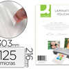 POCHETTE PLASTIFICATION Q-CONN ECT AUTOADHASIVE 2 FACES FORMAT A4 125 MICRONS ANTISTATIQUE BOÎTE 100 UNITAS POCHETTE PLASTIFICATION Q-CONN ECT AUTOADHASIVE 2 FACES FORMAT A4 125 MICRONS ANTISTATIQUE BOÎTE 100 UNITAS
