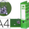 CLASSEUR LEVIER LIDERPAPEL A4 FILING SYSTEM CARTON REMBORDÉ 1,9MM DOS 75MM RADO COMPRESSEUR MÉTAL VERT CLASSEUR LEVIER LIDERPAPEL A4 FILING SYSTEM CARTON REMBORDÉ 1,9MM DOS 75MM RADO COMPRESSEUR MÉTAL VERT