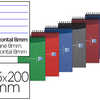 BLOC OXFORD MAMO OPTIK PAPER 1 25X200MM RAGLURE LIGNAE 8MM 140 PAGES MICROPERFORAES DATACHABLES COLORIS ASSORTIS BLOC OXFORD MAMO OPTIK PAPER 1 25X200MM RAGLURE LIGNAE 8MM 140 PAGES MICROPERFORAES DATACHABLES COLORIS ASSORTIS