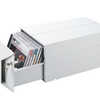 COFFRE RANGEMENT CD/DVD PLASTIQUE 33,5X17,8X15,4CM FERMETURE 2 CLÉS OUVERTURE FACILE EMPILABLE CAPACITÉ 40 UNITÉS GRIS COFFRE RANGEMENT CD/DVD PLASTIQUE 33,5X17,8X15,4CM FERMETURE 2 CLÉS OUVERTURE FACILE EMPILABLE CAPACITÉ 40 UNITÉS GRIS