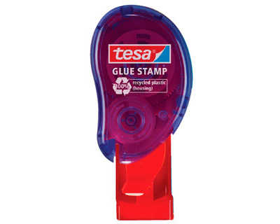 colle-tesa-glue-stamp-roller-corps-plastique-recycl-sans-solvant-tampon-1100-points-colle