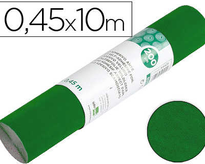papier-auto-adh-sif-liderpapel-0-45x10m-paisseur-200-microns-finition-daim-coloris-vert-rouleau