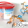 JEU DE CONSTRUCTION STICK & CO OZ INTERNATIONAL SEAU DE 350 PIÈCES JEU DE CONSTRUCTION STICK & CO OZ INTERNATIONAL SEAU DE 350 PIÈCES