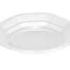 ASSIETTE CAMPING PLASTIQUE DIA METRE 17CM NON TOXIQUE NON CONTAMINANT RECYCLABLE COLORIS BLANC PAQUET 50 UNITAS