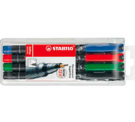 stylo-feutre-stabilo-ohp-pen-p-ermanent-pointe-extra-fine-0-4mm-encre-indalabile-multi-supports-agrafe-4-unitas-assortie