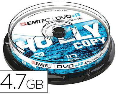 dvd-r-emtec-r-inscriptible-4-7gb-vitesse-16x-tour-10-unit-s