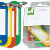 PORTE-CLAS Q-CONNECT PORTE-ATI QUETTE PLASTIQUE 50X22MM COLORIS ASSORTIS BOÎTE 6 UNITAS PORTE-CLAS Q-CONNECT PORTE-ATI QUETTE PLASTIQUE 50X22MM COLORIS ASSORTIS BOÎTE 6 UNITAS