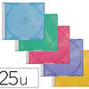 BOÎTIER CD/DVD Q-CONNECT SLIM COLORIS ASSORTIS BOÎTE 25 UNITÉS BOÎTIER CD/DVD Q-CONNECT SLIM COLORIS ASSORTIS BOÎTE 25 UNITÉS