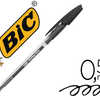 STYLO-BILLE BIC CRISTAL CLIC A CRITURE MOYENNE 0.5MM ENCRE CLASSIQUE RATRACTABLE EMBASE STRIAE BOUTON PRESSOIR NOIR STYLO-BILLE BIC CRISTAL CLIC A CRITURE MOYENNE 0.5MM ENCRE CLASSIQUE RATRACTABLE EMBASE STRIAE BOUTON PRESSOIR NOIR