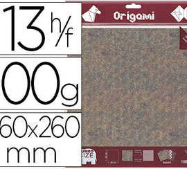 papier-pliage-oz-international-origami-260x260mm-100g-m2-double-face-dacor-dinosaures-coloris-assortis-12f