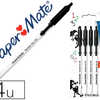 STYLO-BILLE PAPER MATE FINE CARBURE COULEUR NOIR SACHET 4 UNITÉS STYLO-BILLE PAPER MATE FINE CARBURE COULEUR NOIR SACHET 4 UNITÉS