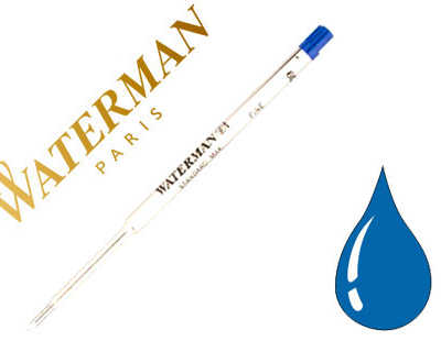 recharge-waterman-stylo-bille-maxima-largeur-fine-coloris-bleu