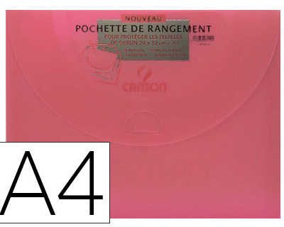 pochette-polypropyl-ne-canson-rangement-dessin-rigide-a4-a4-coloris-pastel