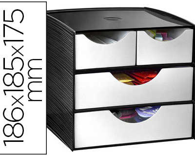 module-rangement-cep-polystyr-ne-4-tiroirs-ouverture-demi-lune-but-e-arr-t-patins-antid-rapants-18-6x18-5x17-5cm