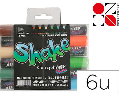 marqueur-oz-international-graph-it-shake-medium-essential-set-de-6-un