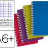 CARNET CLAIREFONTAINE LINICOLOR INTENSE RELIURE INTÉGRALE 11X17CM 100 PAGES 90G QUADRILLAGE 5MM COLORIS ASSORTIS CARNET CLAIREFONTAINE LINICOLOR INTENSE RELIURE INTÉGRALE 11X17CM 100 PAGES 90G QUADRILLAGE 5MM COLORIS ASSORTIS