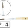 PINCEAU CLAOPÂTRE N°14 PETIT G RIS MALANGA BOIS FSC VERNIS PROTECTEUR PINCEAU CLAOPÂTRE N°14 PETIT G RIS MALANGA BOIS FSC VERNIS PROTECTEUR