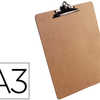 PORTE-BLOC Q-CONNECT CARTON EXTRA RIGIDE A3 PINCE MÉTALLIQUE PORTE-BLOC Q-CONNECT CARTON EXTRA RIGIDE A3 PINCE MÉTALLIQUE