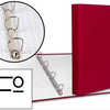 CLASSEUR LIDERPAPEL 4 ANNEAUX EN D 25MM A4+ CARTON REMBORDÉ PAPER COAT COLORIS ROUGE CLASSEUR LIDERPAPEL 4 ANNEAUX EN D 25MM A4+ CARTON REMBORDÉ PAPER COAT COLORIS ROUGE