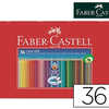 CRAYON COULEUR FABER CASTELL GRIP TRIANGULAIRE AQUARELLABLEERGONOMIQUE GRIP ANTIDERAPANT MINE FINE BOITE MÉTAL 36U CRAYON COULEUR FABER CASTELL GRIP TRIANGULAIRE AQUARELLABLEERGONOMIQUE GRIP ANTIDERAPANT MINE FINE BOITE MÉTAL 36U