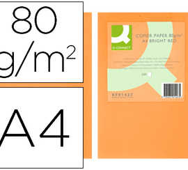 papier-couleur-q-connect-multi-fonction-a4-80g-m2-unicolore-orange-naon-ramette-500-feuilles