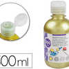 GOUACHE SCOLAIRE LIDERPAPEL LI QUIDE LAVABLE FERMETURE SÉCURITÉ BRILLANTE COLORIS OR FLACON 300ML GOUACHE SCOLAIRE LIDERPAPEL LI QUIDE LAVABLE FERMETURE SÉCURITÉ BRILLANTE COLORIS OR FLACON 300ML