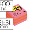 BLOC-NOTES POST-IT MINIS 51X51 MM 400F REPOSITIONNABLES COLORIS PLAISIR BLOC-NOTES POST-IT MINIS 51X51 MM 400F REPOSITIONNABLES COLORIS PLAISIR