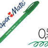 STYLO-BILLE PAPER MATE INKJOY 100 ACRITURE MOYENNE 0.5MM ULTRA DOUCE CORPS TRIANGULAIRE RASISTE BAVURES COLORIS VERT STYLO-BILLE PAPER MATE INKJOY 100 ACRITURE MOYENNE 0.5MM ULTRA DOUCE CORPS TRIANGULAIRE RASISTE BAVURES COLORIS VERT