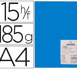 papier-cartonna-canson-iris-vi-valdi-a4-210x297mm-185g-spacial-art-travaux-manuels-coloris-bleu-azur-pochette-15f