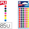 PASTILLE ADHASIVE APLI AGIPA D IAMETRE 8 MM COLORIS ASSORTIS POCHETTE 385 UNITAS PASTILLE ADHASIVE APLI AGIPA D IAMETRE 8 MM COLORIS ASSORTIS POCHETTE 385 UNITAS