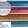 REGLE LIDERPAPEL 15CM GAMME AL UMINIUM COLORIS ASSORTIS REGLE LIDERPAPEL 15CM GAMME AL UMINIUM COLORIS ASSORTIS