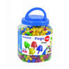 JEU MINILAND PEGS POT DE 1300 PIÈCES DE 15 MM JEU MINILAND PEGS POT DE 1300 PIÈCES DE 15 MM