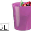 CORBEILLE APAPIER Q-CONNECT P LASTIQUE RASISTANT 16L 310X290MM COLORIS VIOLET TRANSLUCIDE CORBEILLE APAPIER Q-CONNECT P LASTIQUE RASISTANT 16L 310X290MM COLORIS VIOLET TRANSLUCIDE