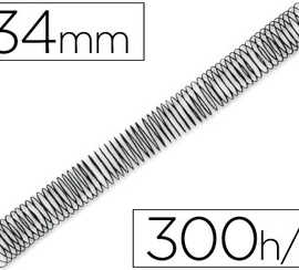 spirale-q-connect-m-tallique-relieur-pas-5-1-300f-calibre-1-2mm-diam-tre-34mm-coloris-noir-bo-te-25-unit-s